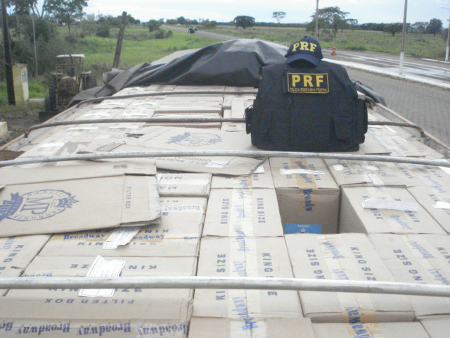 PRF divulga balanço de combate ao contrabando