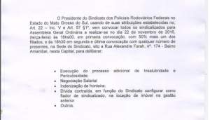 EDITAL DE CONVOCAÇÃO PARA ASSEMBLEIA GERAL ORDINÁRIA 