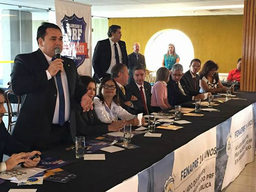 SinPRF-MS participa de Café Parlamentar em comemoração aos 24 anos da FenaPRF