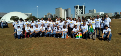 Delegação de MS participa de manifestação da PRF em Brasília