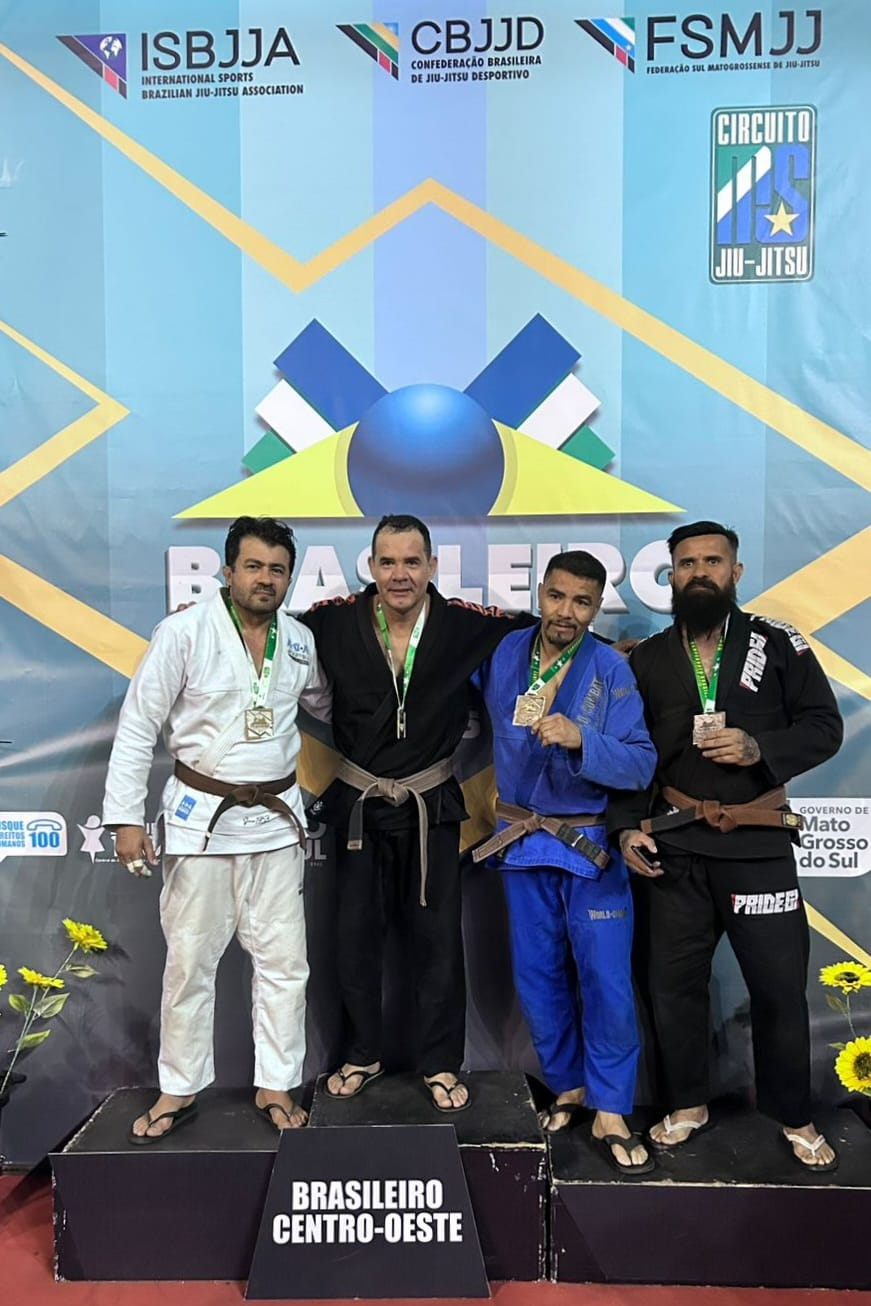 PRF Carneiro conquista vice-campeonato na fase Centro-Oeste do Brasileiro de Jiu-Jitsu